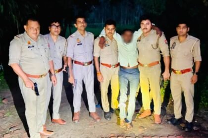 Garhmukteshwar: Accused in Rape Case Involving Two Minors Arrested After Encounter; Injured After Being Shot in the Leg IMAGE CREDIT TO पुलिस