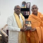 A Grand Spiritual Ashram of Juna Akhara to Be Built in Delhi’s Chhatarpur, Hapur’s Adesh Tyagi Attends the Bhoomi Pujan as Special Guest IMAGE CREDIT TO रिपोर्टर