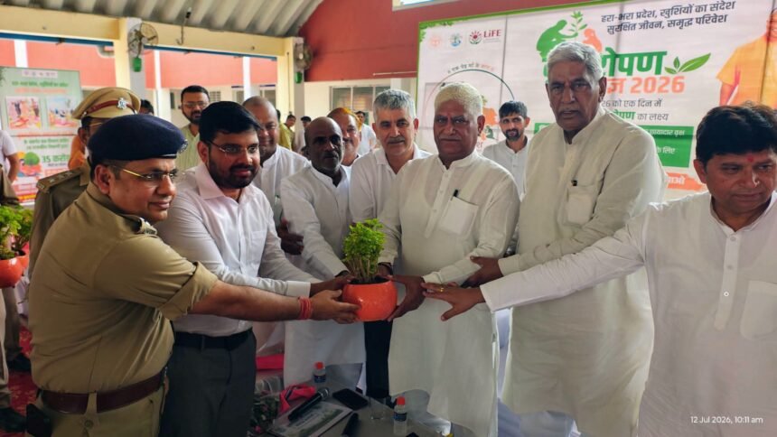 Shamli Surpasses Tree Plantation Target, Over 1.587 Million Saplings Planted; Special Emphasis Laid on Their Conservation | IMAGE CREDIT TO सूचना विभाग