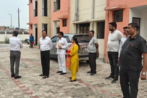 PM Housing Scheme beneficiaries may receive house keys by Independence Day; 264 houses ready in Hindalpur. | IMAGE CREDIT TO प्राधिकरण