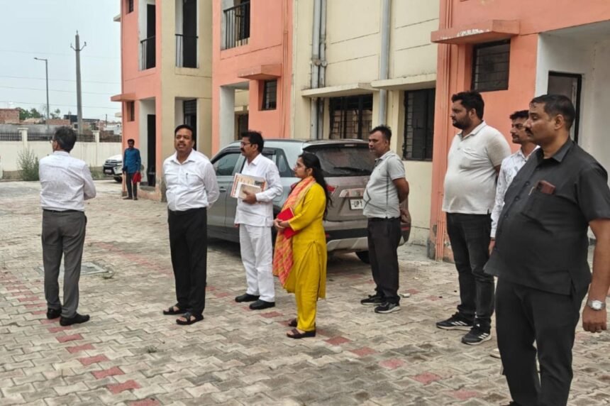 PM Housing Scheme beneficiaries may receive house keys by Independence Day; 264 houses ready in Hindalpur. | IMAGE CREDIT TO प्राधिकरण