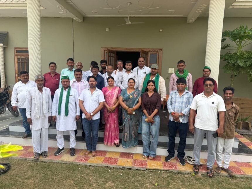 BKU (Mahasabha) Celebrates Foundation Day, Announces Membership Drive and Tehsil Gherao IMAGE CREDIT TO रिपोर्टर