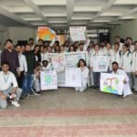 On World Population Day, SIMS Organized a Health Awareness Program Emphasizing Family Planning and Maternal & Child Health IMAGE CREDIT TO इंस्टीट्यूट