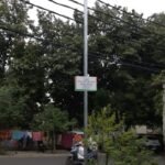 Ghaziabad Municipal Corporation Begins Installation of Solar Lights. IMAGE CREDIT TO नगर निगम