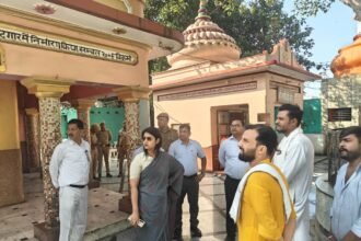 District Magistrate Inspects Kanwar Yatra Preparations, Directs Timely Completion of Arrangements. IMAGE CREDIT TO सूचना विभाग