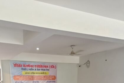 Dilapidated Electricity Poles to Be Replaced in Sector-2; High-Mast Lighting System to Be Installed in Parks IMAGE CREDIT TO प्राधिकरण