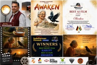 Indian Short Film ‘Awaken’ Honored as Best Artificial Intelligence Film at International Film Festival IMAGE CREDIT TO आईएमएस इंस्टीट्यूट