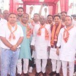 Captain Yogesh Bairagi Honored After Being Appointed Chairman of Haryana Social Welfare Board IMAGE CREDIT TO रिपोर्टर