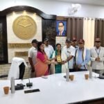 Honoring Martyr’s Family on the 27th Kargil Vijay Diwas, DM Felicitates the Brave Widow IMAGE CREDIT TO सूचना विभाग