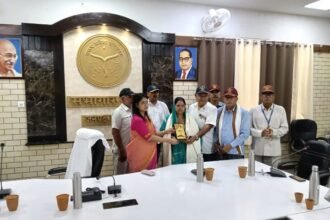 Honoring Martyr’s Family on the 27th Kargil Vijay Diwas, DM Felicitates the Brave Widow IMAGE CREDIT TO सूचना विभाग