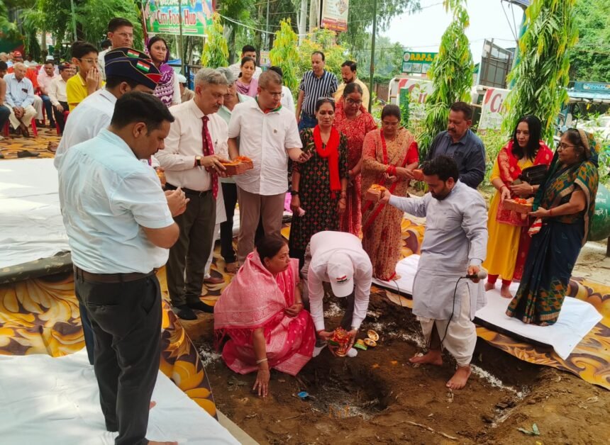 Grand Martyr Memorial Pillar and Shaurya Vatika to Be Built in Bijnor; Construction Begins with Bhoomi Pujan Ceremony IMAGE CREDIT TO: नगर पालिका