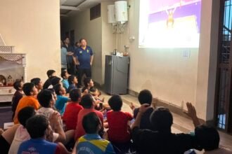 Celebration in Modinagar Over Mirabai Chanu’s Gold Medal Win: Players Distributed Sweets IMAGE CREDIT TO रिपोर्टर