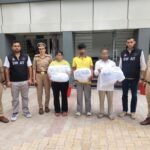 Operation Prahar: Police Arrest 3 Smugglers with Illegal Ganja, Large Quantity of Ganja Recovered IMAGE CREDIT TO पुलिस