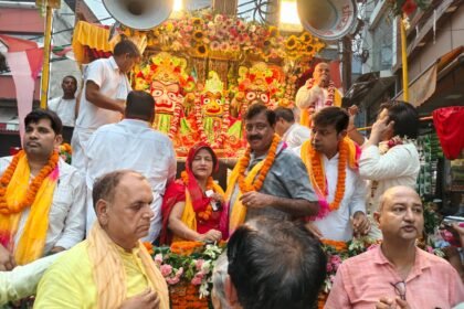 Grand Rath Yatra of Lord Jagannath Taken Out with Devotion and Enthusiasm, Shamli City Resonated with Chants of Devotion IMAGE CREDIT TO रिपोर्टर