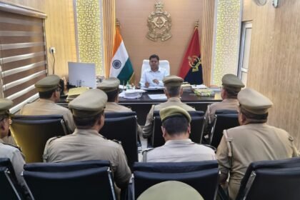 DCP Dhawal Jaiswal Holds Meeting with Readers to Strengthen Administrative Arrangements IMAGE CREDIT TO POLICE