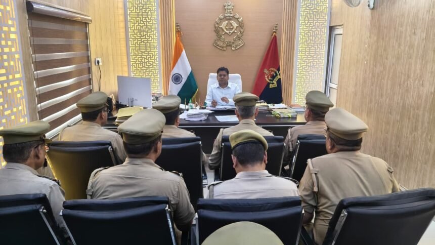 DCP Dhawal Jaiswal Holds Meeting with Readers to Strengthen Administrative Arrangements IMAGE CREDIT TO POLICE