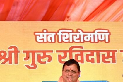 Samrasta Sankalp Abhiyan Launched from Bhagwanpur, Call to Spread Saint Ravidas' Message Among the Masses IMAGE CREDIT TO रिपोर्टर