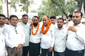 Bar Association Modinagar Elections Concluded, Ram Kumar Chaudhary Elected President, Saurabh Sharma Elected Secretary IMAGE CREDIT TO रिपोर्टर