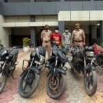 Police Bust Two-Wheeler Theft Gang, Two Accused Arrested IMAGE CREDIT TO पुलिस