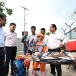 District Magistrate Inspects Arrangements on Kanwar Track Route, Takes Feedback from Shiva Devotees IMAGE CREDIT TO सूचना विभाग