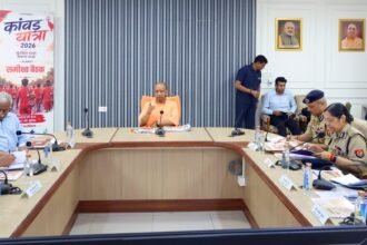 No Lapses Should Occur in the Security, Cleanliness, and Traffic Management Arrangements for Kanwar Yatra: Chief Minister Yogi Adityanath IMAGE CREDIT TO सूचना विभाग