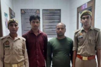 Kavinagar Police Arrest Two Iron Rod Thieves, Recover 1,500 Kg of Stolen Material Image Credit: पुलिस