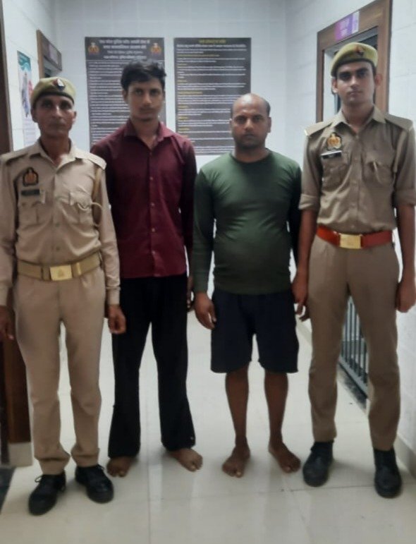 Kavinagar Police Arrest Two Iron Rod Thieves, Recover 1,500 Kg of Stolen Material Image Credit: पुलिस