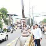 A new wave of beautification in the city: The area from Hapur Chungi to Thakurdwara will get a complete makeover; Municipal Commissioner conducted an inspection. IMAGE CREDIT TO नगर निगम