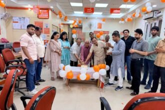 On its Foundation Day, Bank of Baroda reiterated its commitment to providing excellent services. IMAGE CREDIT TO रिपोर्टर