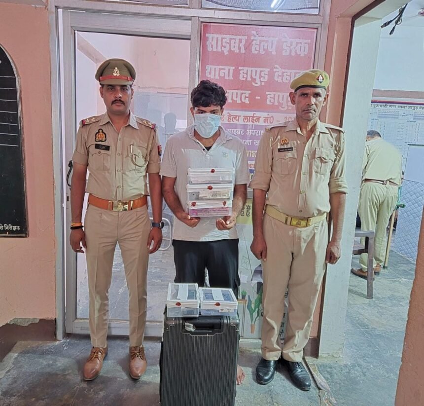 Cunning thief who stole the Kanyadaan bag at the wedding of an MP representative’s daughter arrested; ₹1.80 lakh recovered. IMAGE CREDIT TO पुलिस
