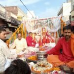 Grand City Procession Held During the Pran Pratishtha Mahotsav of Harigireeshwar Mahadev and Maa Durga IMAGE CREDIT TO रिपोर्टर