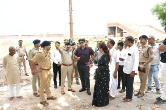 Divisional Commissioner and DIG Inspect Security Preparations for Pura Mahadev Shivratri Fair IMAGE CREDIT TO पुलिस
