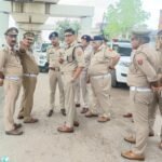 Traffic Officials Conduct Joint Inspection of Kanwar Yatra Preparations at the Delhi–Ghaziabad Border IMAGE CREDIT TO POLICE
