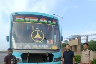 Operation Kavach: Transport Department Takes Action Against 68 Vehicles, Collects Lakhs in Fines IMAGE CREDIT TO परिवहन विभाग