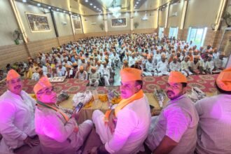 Active Participation of Booth Presidents Will Strengthen the Organization: Brajpal Sehrawat IMAGE CREDIT TO रिपोर्टर