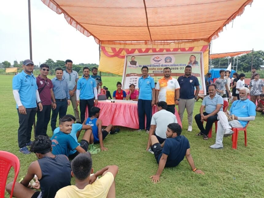 116 Athletes Participated in Selection Trials Under the Chief Minister’s Sports Incentive Scheme IMAGE CREDIT TO सूचना विभाग
