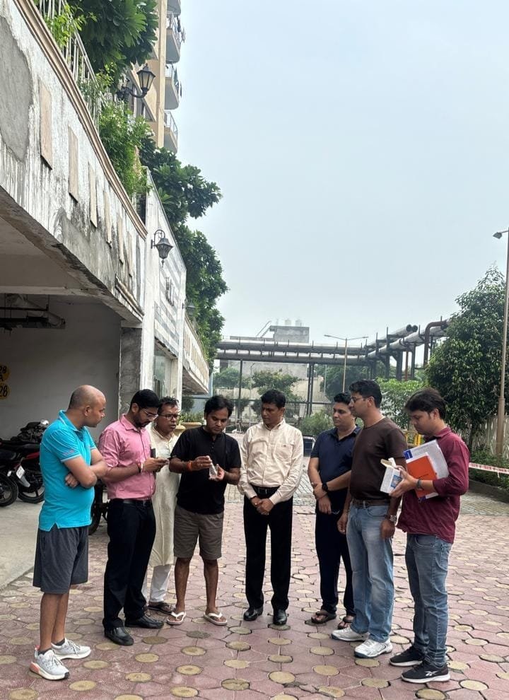 Water Tested at Migsun Ultimo Society, Found to Meet TDS Standards IMAGE CREDIT TO प्राधिकरण
