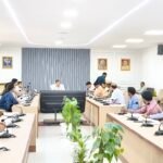 Monthly Review Meeting of the District Road Safety Committee Held Under the Chairmanship of DM Ravindra Kumar Mandar IMAGE CREDIT TO सूचना विभाग