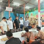DM Visits Municipal Corporation’s Kanwar Camp, Partakes in Prasad with Kanwar Pilgrims | IMAGE CREDIT TO नगर निगम