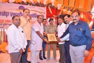 Grand inauguration of the 29th Kanwar Seva Camp in Dhir Khera; industrialists stepped forward to serve Shiva devotees. IMAGE CREDIT TO रिपोर्टर