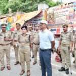 While inspecting the Kanwar route, the Police Commissioner reached Shri Dudheshwarnath Temple and reviewed the security arrangements. IMAGE CREDIT TO पुलिस