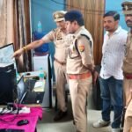 DCP Dhawal Jaiswal Inspects CCTV Control Room to Strengthen Security at Shri Dudheshwar Nath Temple IMAGE CREDIT TO पुलिस