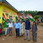 Tiranga Rally Held in Bhagwanpur, Villagers and Students Send a Message of Patriotism IMAGE CREDIT TO रिपोर्टर