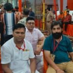 A Massive Gathering of Devotees at Dudheshwar Nath Temple on Sawan Shivratri, Devotees Remained Steadfast Despite the Rain IMAGE CREDIT TO रिपोर्टर