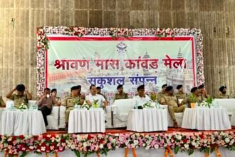 Police Personnel and Volunteers Honored for Outstanding Performance During Kanwar Mela Duty, Three Days’ Reward Leave Announced IMAGE CREDIT TO information department