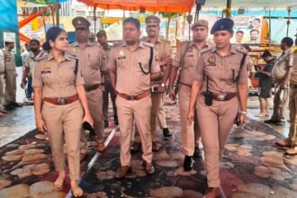 Shri Dudheshwar Nath Temple Echoes with Chants of “Har Har Mahadev” as Lakhs of Devotees Perform Jalabhishek Under Police Security IMAGE CREDIT TO पुलिस