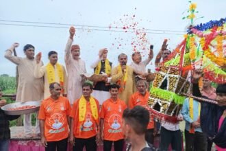 1,800 Shiva Devotees Honored at the Sixth Kanwar Service Camp, Thousands of People Took Part in the Religious Gathering IMAGE CREDIT TO रिपोर्टर
