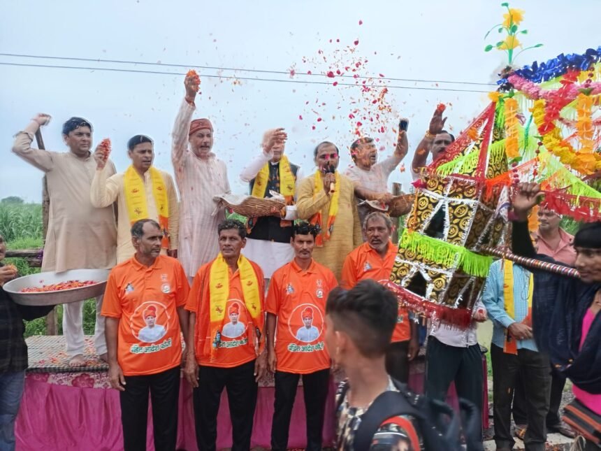 1,800 Shiva Devotees Honored at the Sixth Kanwar Service Camp, Thousands of People Took Part in the Religious Gathering IMAGE CREDIT TO रिपोर्टर
