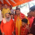 District Magistrate Visits Dudheshwar Nath Temple on Sawan Shivratri, Performs Jalabhishek and Prays for the Prosperity and Well-Being of the District IMAGE CREDIT TO सूचना विभाग