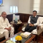 Demand for a Super-Specialty Trauma Center in Modinagar; MP Dr. Rajkumar Sangwan Meets Union Minister IMAGE CREDIT TO रिपोर्टर